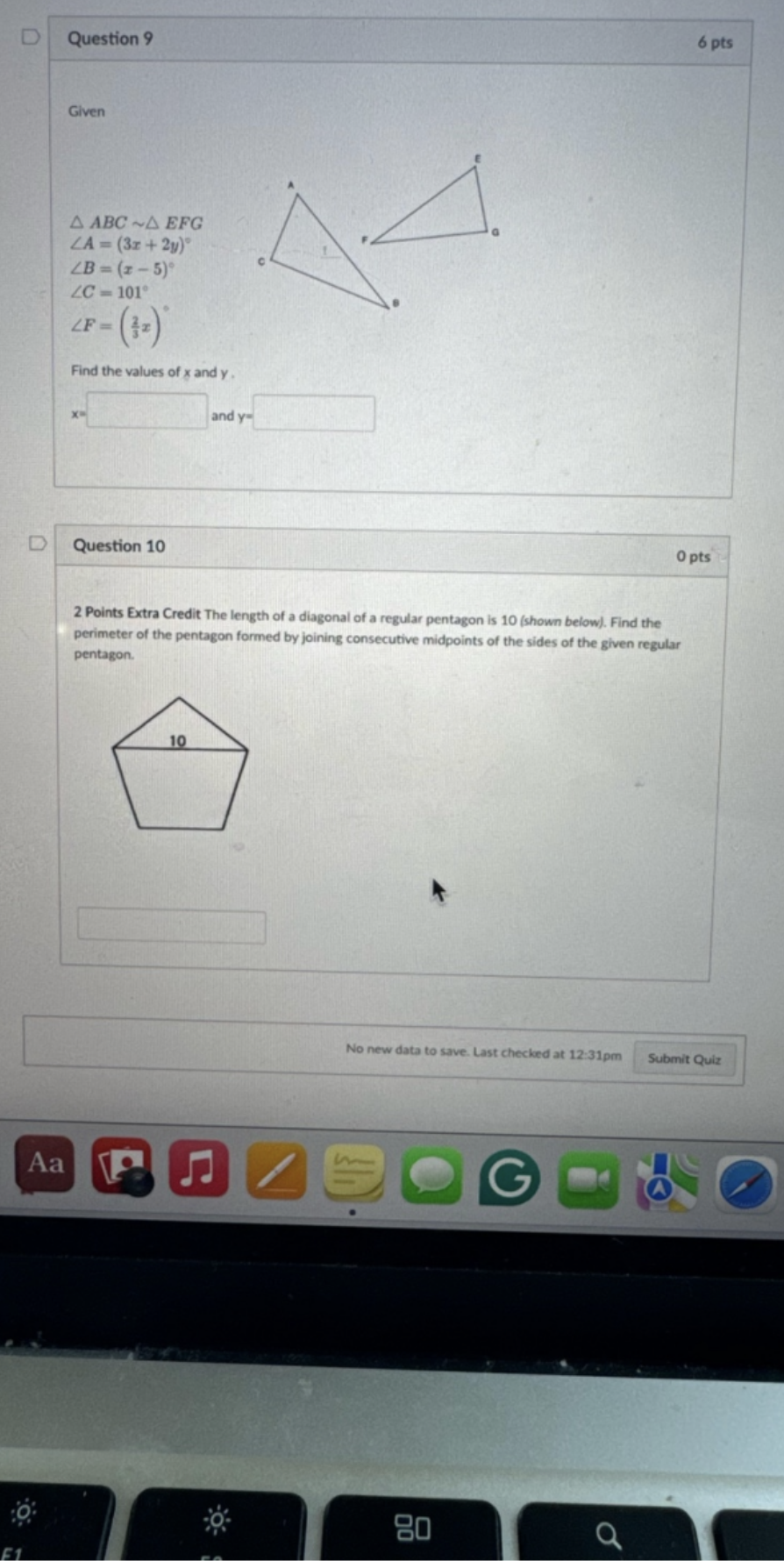 snapshot of math problem